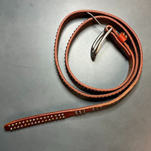 Bed Stu Rico Belt Studded Tan Size L/XL - Picture 4 of 4